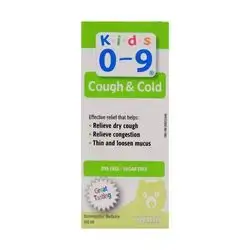 kids 0-9 cough cold 100ml