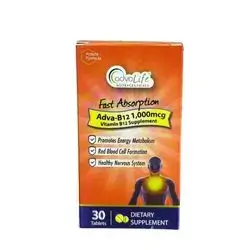 adva-b12 1000mcg 30tablets