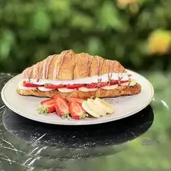 Chocolate Fruit Croissant