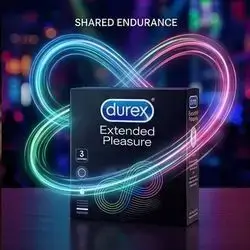 Durex Extended Pleasure - 3 Condoms.