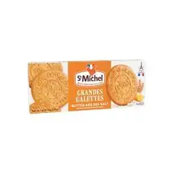 St Michel Large Butter Galettes With Sea Salt 150 Gm