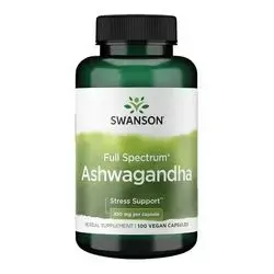 Swanson Ashwagandha 450mg 100 Vegan Capsules