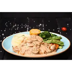 Chicken Steak With Mushroom