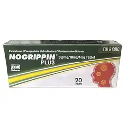 Nogrippin Plus 20 Tab