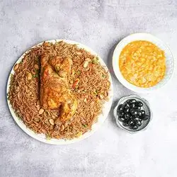 Half Chicken With Biryani