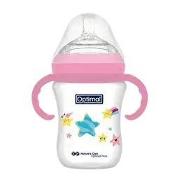 Mamilla Teat Double Anti Colic 2 From 6-18 Months PINK 300ml OPB-1093(P) _ Optimal