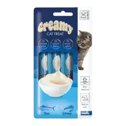 M-Pets Creamy Snack With Tuna & Shrimp Flavour 4x15g