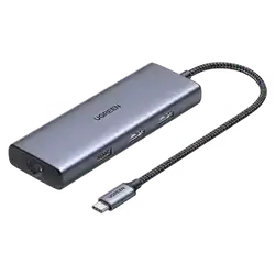 PHILIPS USB C extends to HDMI and 2 USB 3.0 network port HDMI supports 4K@30Hz, SD/TF chip slot, USB 3.0 supports 5Gbps