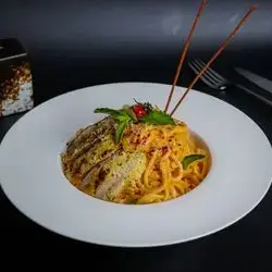 Chicken Soya Spaghetti