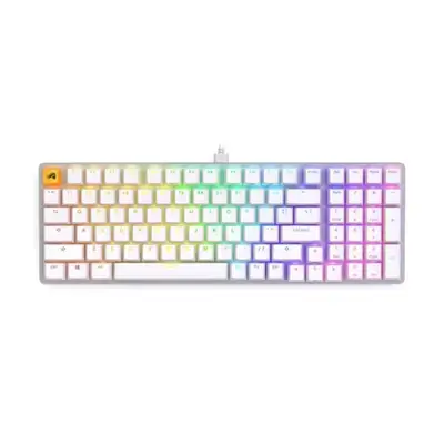 Glorious GMMK 2 Full Size (96%) mechanical gaming keyboard in white(arabic)
