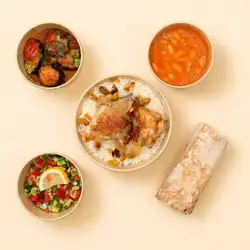 Rice And Fried Chicken