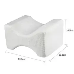 Memory foam knee pillow