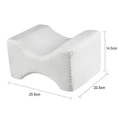 Memory foam knee pillow