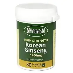 Korean Ginseng 1200 mg food supplement 30 tablet (NUTRITION)