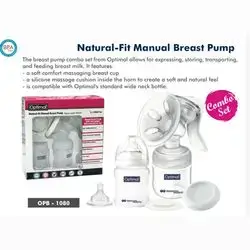 Natural fit manual breast pump