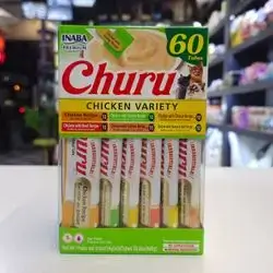 Inaba Churu ( Chicken Variety ) With 6 Flavors 60 Tubes
