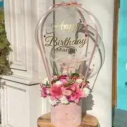 Flower Box and Balloon