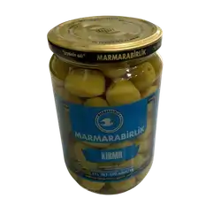 Marble Olive Oil Yellow Glass 400 grams