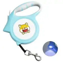 Retractable Leash & Light 5M