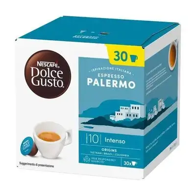 NESCAFÉ Dolce Gusto Espresso Palermo – Intensity 10 – 30 Capsules