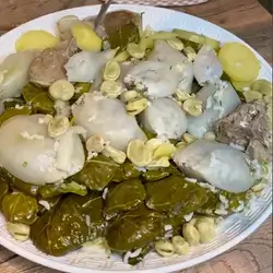 White Dolma With Yogurt