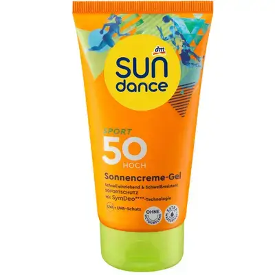 SUNDANCE Sport sunscreen Cream Gel SPF50, 150 ml