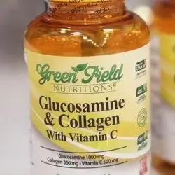 Green Field Nutritions Glucosamine & Collagen with Vitamin C.