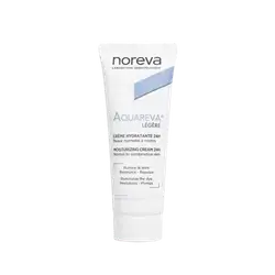 AQUAREVA Light Moisturizing Cream 24H for Normal to Combination Skin 40ml _ noreva
