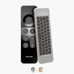 Green Lion 4 in 1 Wireless Remote With Keyboard - Black