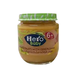 Hero Baby Mixed Fruits Glass Cereal 125g