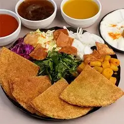 Kibbeh Plate With Yogurt Drink