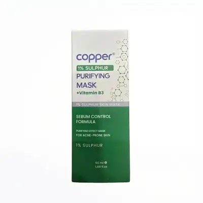 Copper 1% Sulphur Purifying Mask