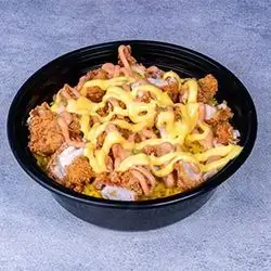 Tender Rizo With Cheddar Cheese