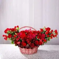 Assorted Imported Flower Basket
