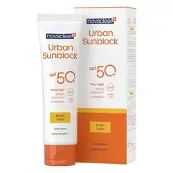 novaclear - urban sunblock spf50 for all skin types