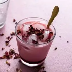 Rose Iced Latte