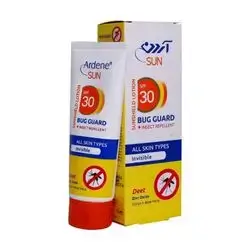 ARDENE sunshield 30 lotion bug guard and insect repellent