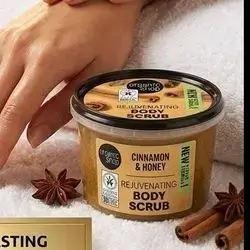 Organic Shop Cinnamon & Honey Rejuvenating Body Scrub