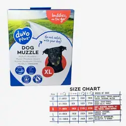 duvo plus dog muzzle XL 