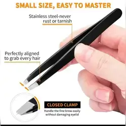 Stainless Steel Eyebrow Tweezers