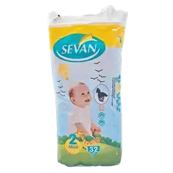 Sivan Diapers No. 2, 32 pieces
