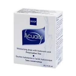 Acuaiss Moisturizing Drops with Hyaluronic Acid Preservative Free 20 x 0,35ml _ DISOP