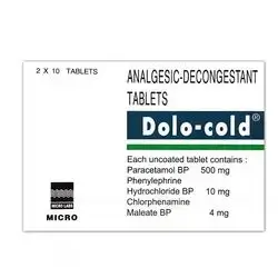 DOLO-COLD 20 TABLETS