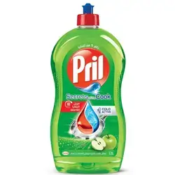 Pril Dishwashing Liquid Apple Secrets of the Cook Cold Active 1.2L