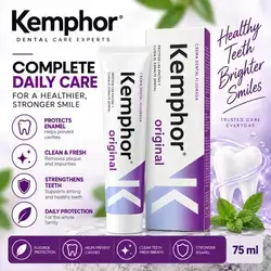 Kemphor Original Fluoride Toothpaste — 75 ml