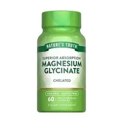 magnesium glycinate natures truth 60capsule