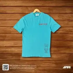 FARFETCH T-SHIRT OFF-WHITE X CANDIE MINT LARGE