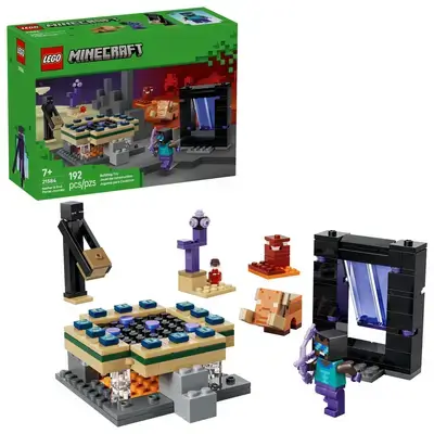 LEGO® 21584 nether & end portal journey