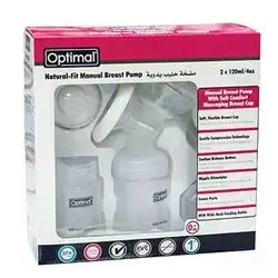 Optimal natural fit manual breast pump
