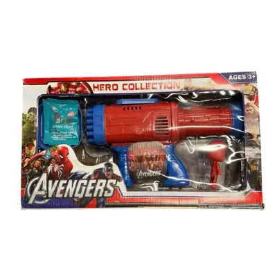 Marvel Avengers Hero Collection Bubble Gun – Kids Toy